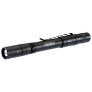 Draper LED Rechargeable Aluminium Penlight, 1W 90099 Draper - Dynamic Drive