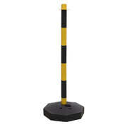 Sealey Post with Base - Black/Yellow BYPB01 Sealey - Dynamic Drive