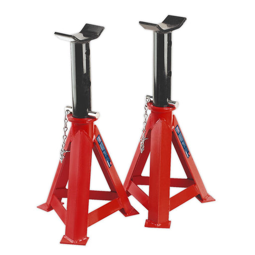 Sealey Axle Stands (Pair) 12tonne Capacity per Stand AS12000 Sealey  - Dynamic Drive