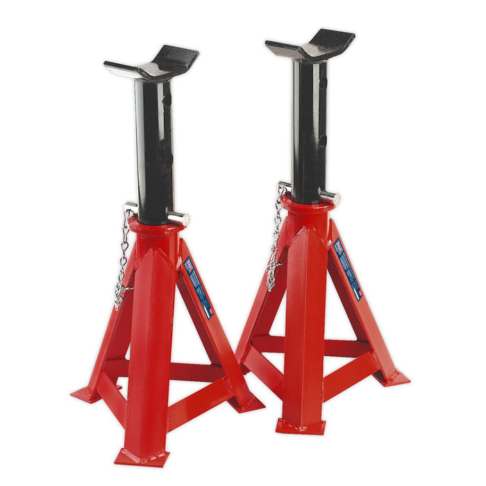 Sealey Axle Stands (Pair) 12tonne Capacity per Stand AS12000 Sealey  - Dynamic Drive
