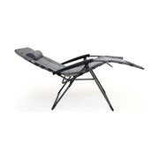 Vango Riviera Camping Lounger Heather Grey Chair Vango - Dynamic Drive