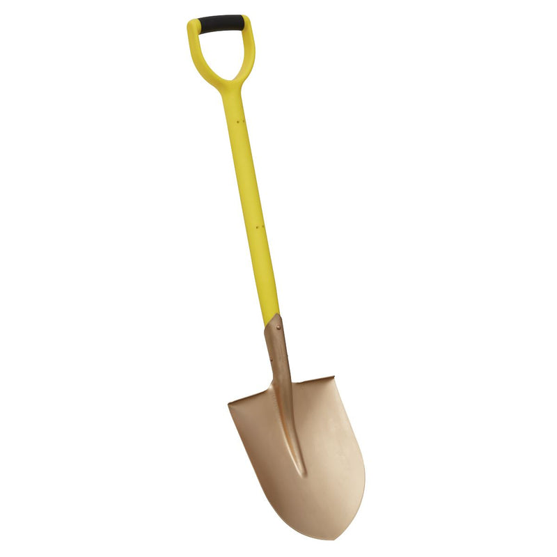 Sealey Round Point Shovel 240 x 420 x 990mm Non-Sparking NS107 Sealey - Dynamic Drive