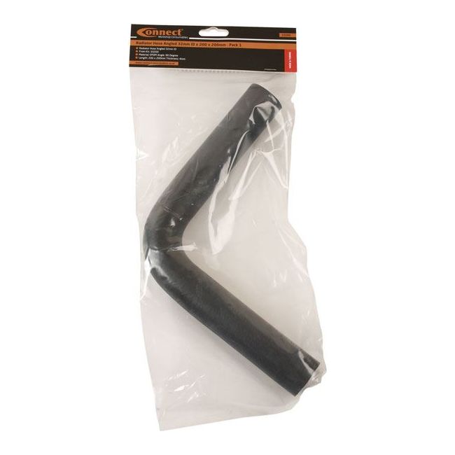 Connect Radiator Hose Angled 32mm ID x 200 x 200mm 1pc 33205 Tool Connection - Dynamic Drive