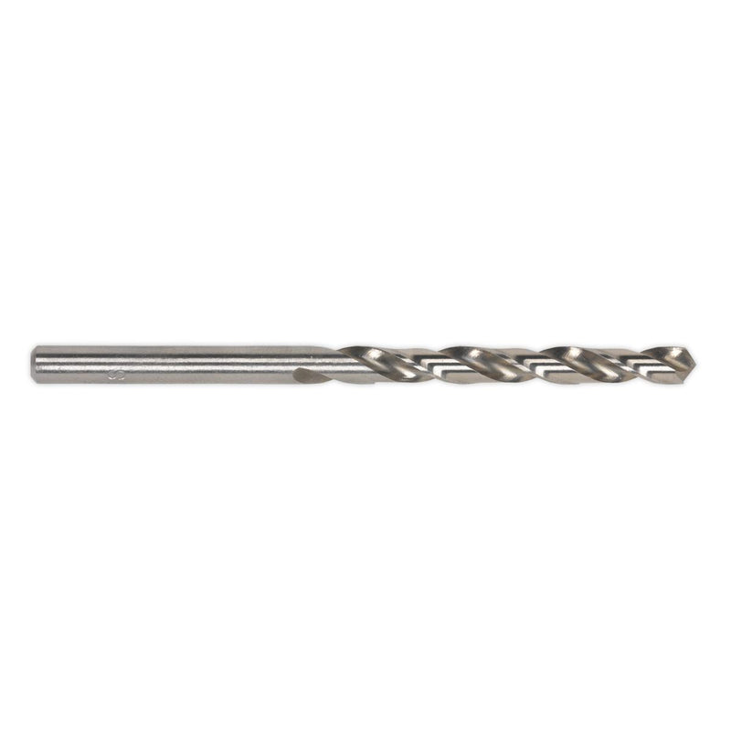 Sealey HSS Fully Ground Drill Bit8mm Pack of 10 DB080FG Sealey - Dynamic Drive
