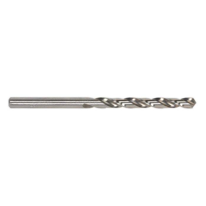 Sealey HSS Fully Ground Drill Bit 8mm Pack of 10 DB080FG Sealey  - Dynamic Drive