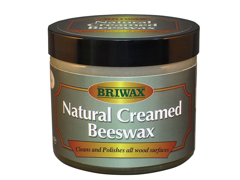 Briwax Natural Creamed Beeswax Clear 250ml Briwax - Dynamic Drive