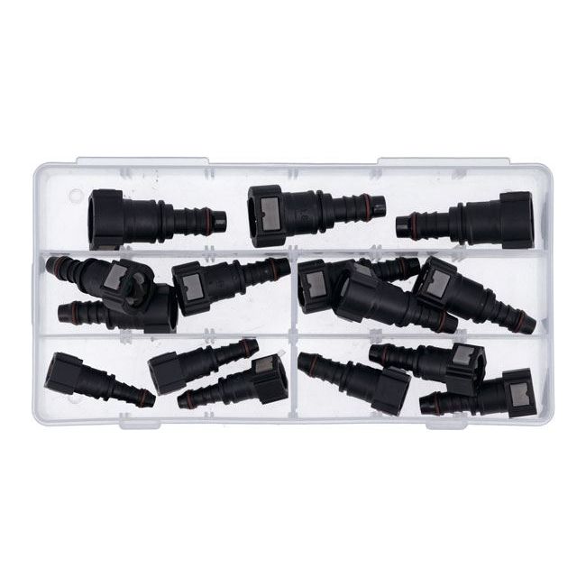Connect Assorted Straight Fuel Line Quick Connectors 15pc 34031 Tool Connection - Dynamic Drive