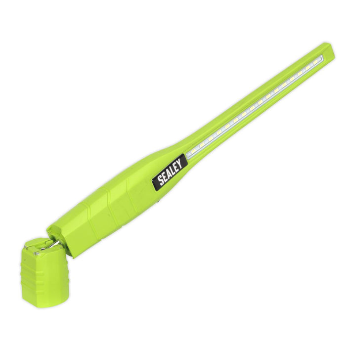 Sealey LED3604G Rechargeable 360° Slim Inspection Lamp 16 SMD LED + 1W LED Green Sealey  - Dynamic Drive
