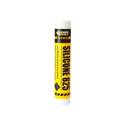 Everbuild Sika Tecnic Silicone 825 Buff 380ml Everbuild Sika - Dynamic Drive