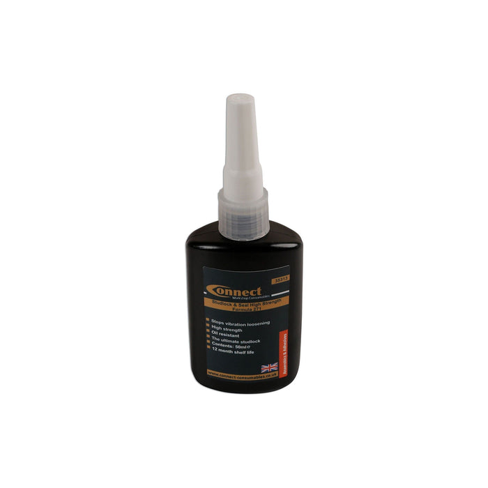 Connect Studlock & Seal High Strength C271 Red Formula 50ml 1pc 35313 Tool Connection - Dynamic Drive