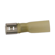 Connect Yellow Heat Shrink Male Push-on 6.3mm 25pc 30239 Tool Connection - Dynamic Drive