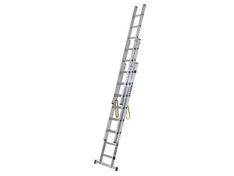 Zarges D-Rung Combination Ladder 3-Part 3 x 8 Rungs Zarges - Dynamic Drive