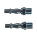 Silverline Air Line Bayonet Male Thread Coupler 2pk 1/4" BSP Silverline - Dynamic Drive