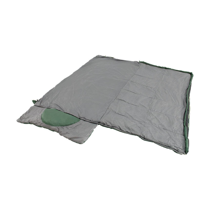Outwell Contour Lux XL Sleeping Bag 3 Season Green Outwell - Dynamic Drive