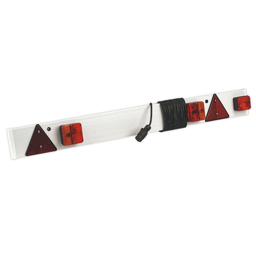 Sealey Trailer Board 4ft 6in with Fog Light & 6m Cable TB46/6 Sealey - Dynamic Drive