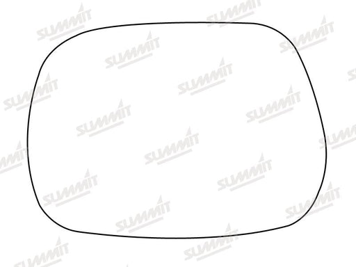 Summit Stick-On Standard Mirror Glass fits Toyota Rav 4 00 to 06 LHS Summit - Dynamic Drive