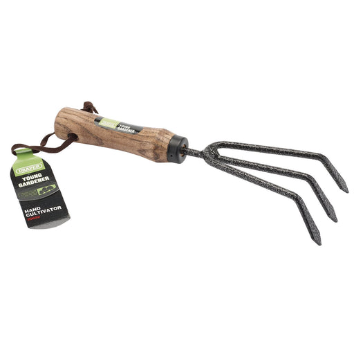 Draper Young Gardener Hand Cultivator with Ash Handle 20692 Draper - Dynamic Drive