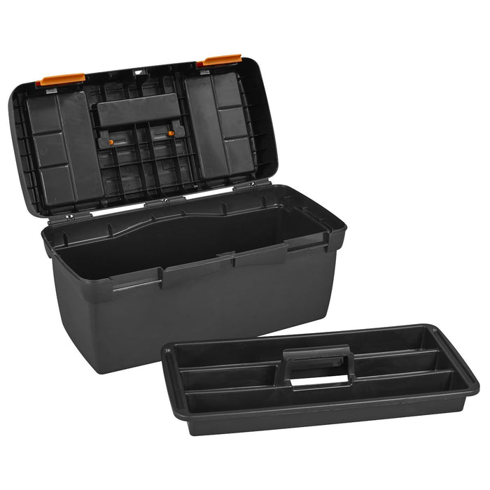 Sealey Toolbox with Tote Tray 500mm AP560 Sealey - Dynamic Drive