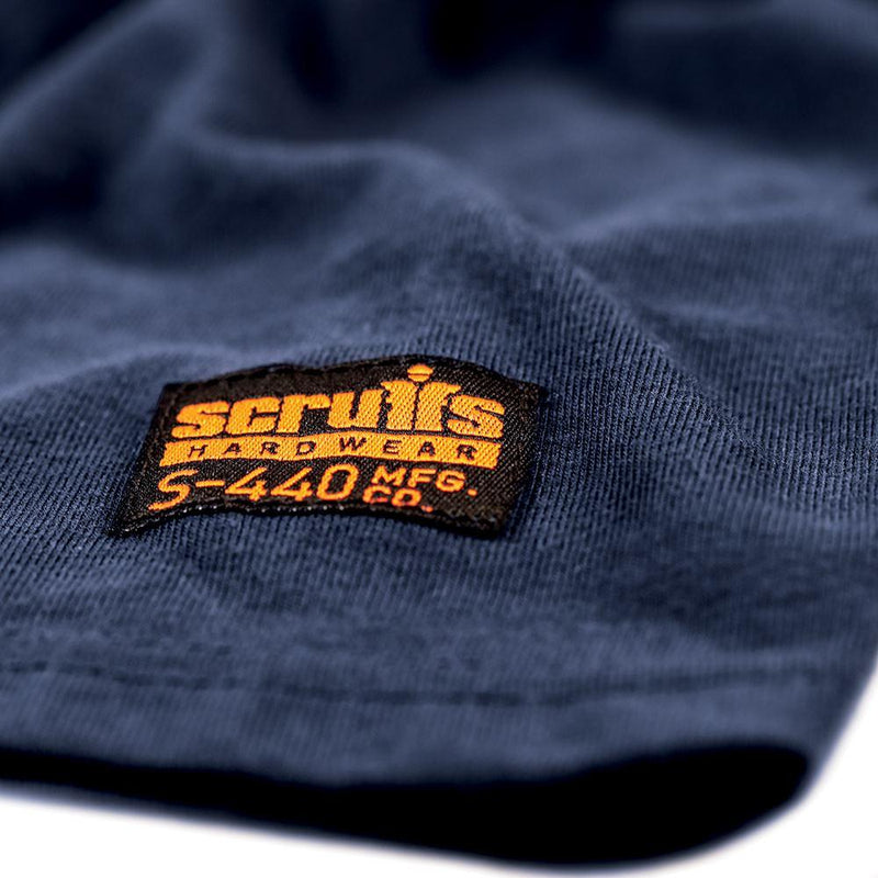 Scruffs Worker T-Shirt Navy L Scruffs - Dynamic Drive