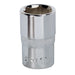 Sealey WallDrive Socket 17mm 1/2"Sq Drive Fully Polished SP1217 Sealey - Dynamic Drive