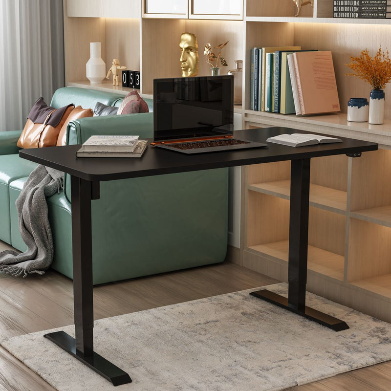 Dellonda Single Motor Adjustable-Height Electric Sit/Stand Desk - Black Desktop Dellonda - Dynamic Drive