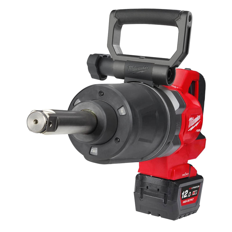 Milwaukee M18 FUEL ONE-KEY 1in. High Torque D-Handle Impact Wrench With Friction Ring And Extended Anvil Milwaukee - Dynamic Drive