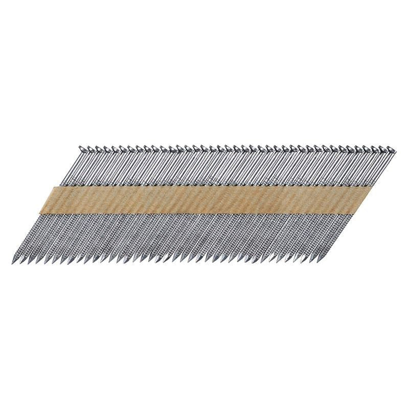 Dewalt Power Tools DNPT31R90 Galvanised 33° Angle Ring Shank Nails 3.1 x 90mm (Pack 2200) DeWALT Power Tools - Dynamic Drive