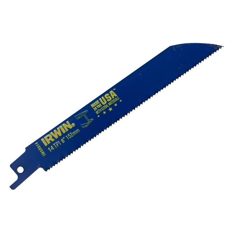 Irwin® 614R Sabre Saw Blade Metal Cutting 150mm 14 TPI Pack of 25 IRWIN® - Dynamic Drive