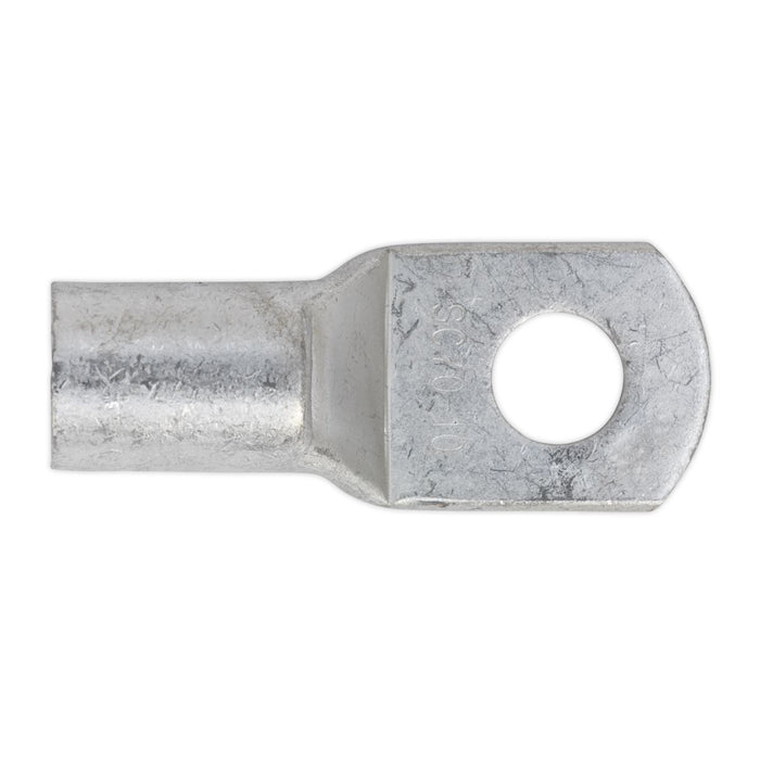 Sealey Copper Lug Terminal 70mmï x 10mm Pack of 10 LT7010 Sealey - Dynamic Drive