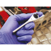 Sealey Ratchet Wrench Micro 1/4"Sq Drive Stainless Steel AK6960 Sealey - Dynamic Drive