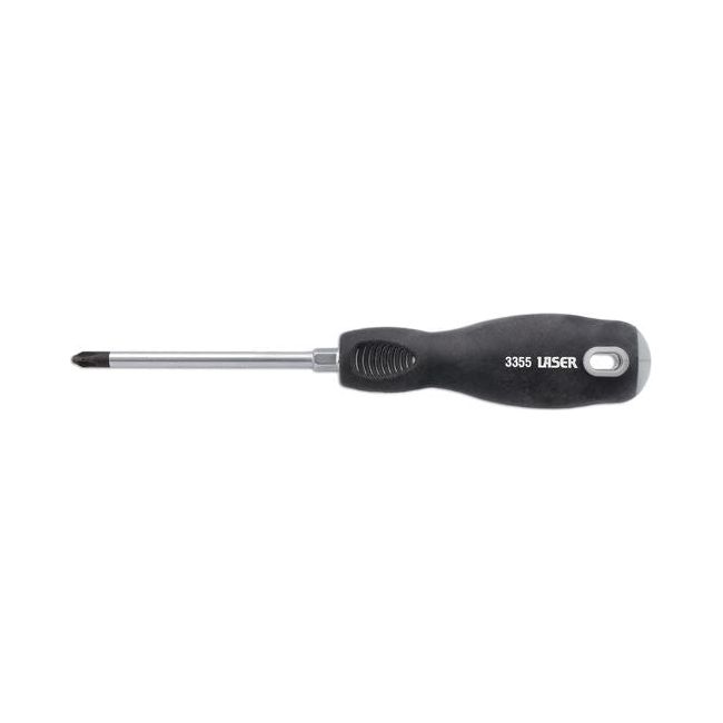 Laser Phillips Screwdriver Ph2 x 100mm 3355 Laser - Dynamic Drive