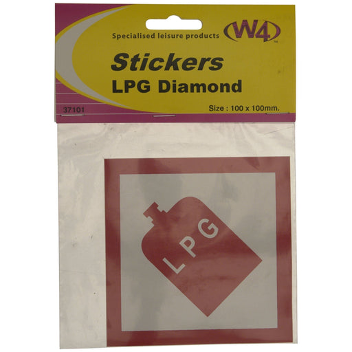 MDS1203 W4 LPG Sticker 37101 W4 - Dynamic Drive