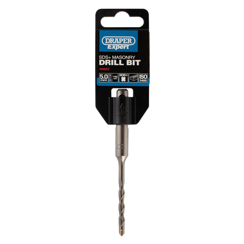 Draper SDS+ Masonry Drill Bit, 5.0 x 110mm 40825 Draper - Dynamic Drive