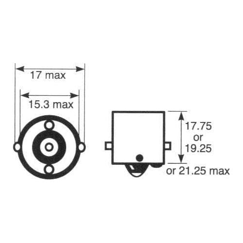 Ring Automotive R339 24V 24W Scc Ba15S Brake/Indicator/Reverse/Rear Fog Ring  - Dynamic Drive