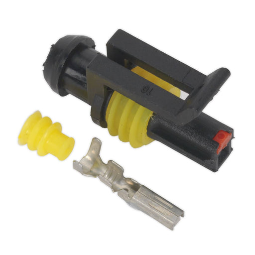 Sealey Superseal Female Connector 1-Way Pack of 5 SSC1F Sealey - Dynamic Drive