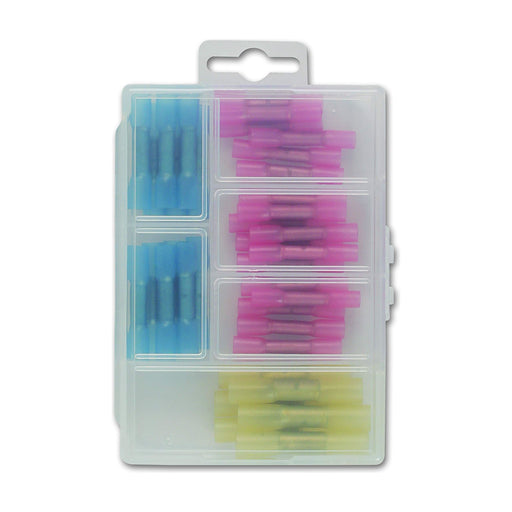 Connect Assorted Mini Box Heat Shrink Butt Connectors 36pc 36817 Tool Connection - Dynamic Drive