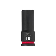 Milwaukee Hex Socket Shw 1/2 Deep 18mm-1Pc 4932480336 Milwaukee - Dynamic Drive