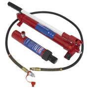 Sealey Push Ram with Pump & Hose Assembly 10tonne RE97.10-COMBO Sealey - Dynamic Drive