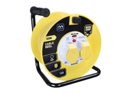 Masterplug Cable Reel 110V 16A Thermal Cut-Out 50m Masterplug - Dynamic Drive