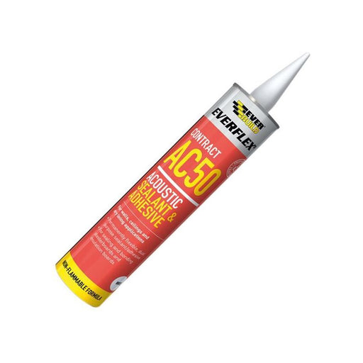 Everbuild Sika Everflex® AC50 Acoustic Sealant & Adhesive 900ml Everbuild Sika - Dynamic Drive