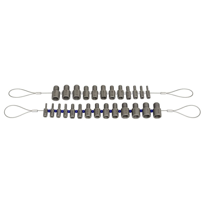 Sealey Metric/Imperial Thread Checker Nut & Bolt Checker 26pc AK70NBC Sealey - Dynamic Drive