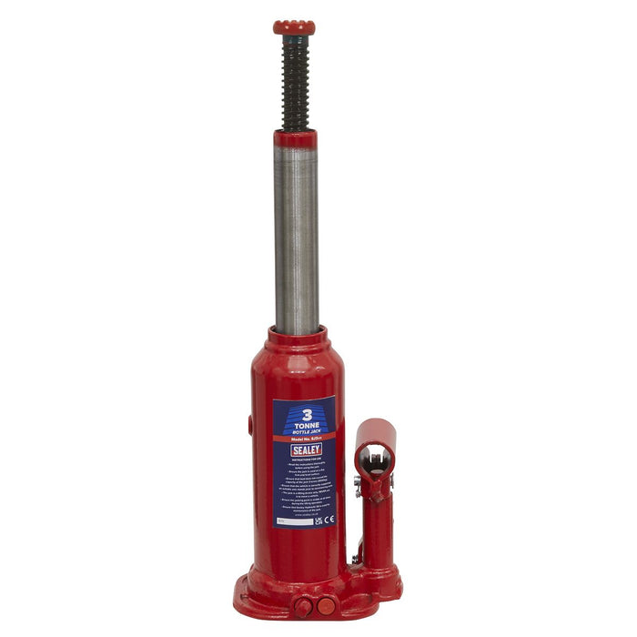 Sealey Bottle Jack 3tonne SJ3 Sealey  - Dynamic Drive