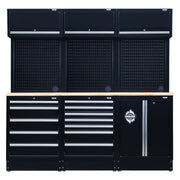 Draper BUNKER Modular Storage Combo with Hardwood Worktop (14 Piece) 04411 Draper - Dynamic Drive
