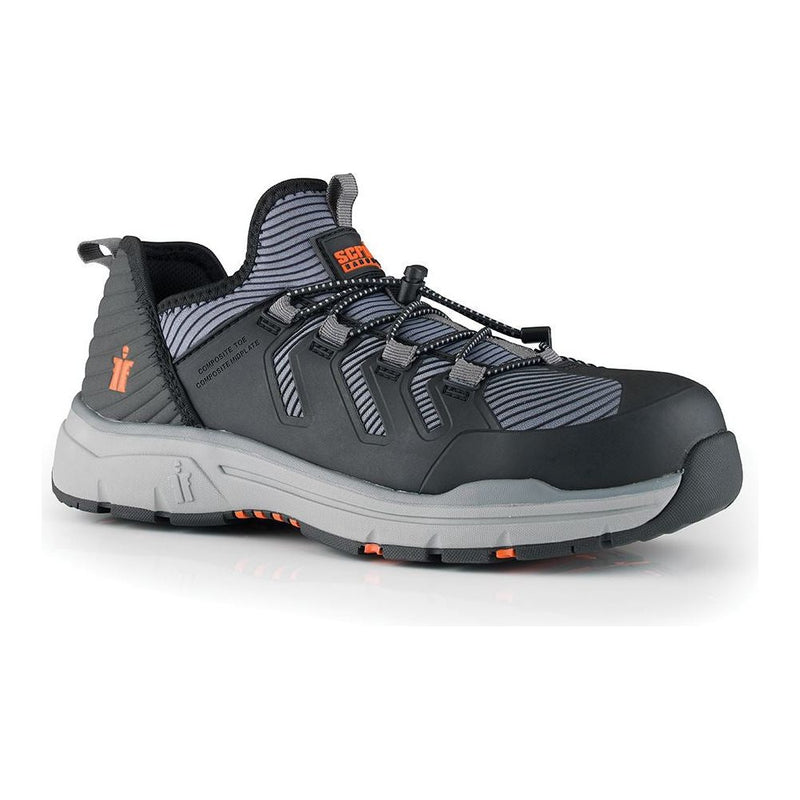 Scruffs Women's Argon Safety Trainers Black Size 5 / 38 Scruffs - Dynamic Drive