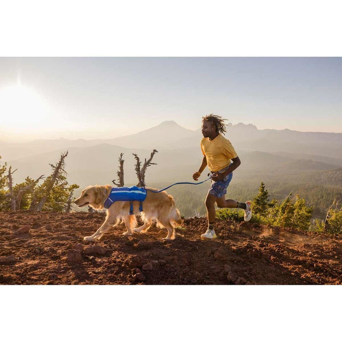 Ruffwear Trail Runner Dog Running Vest in Blue Pool (Medium) Ruffwear - Dynamic Drive