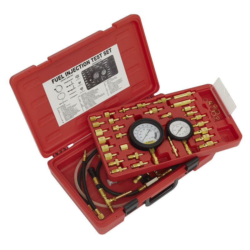 Sealey Fuel Injection Pressure Test Kit VSE210 Sealey - Dynamic Drive