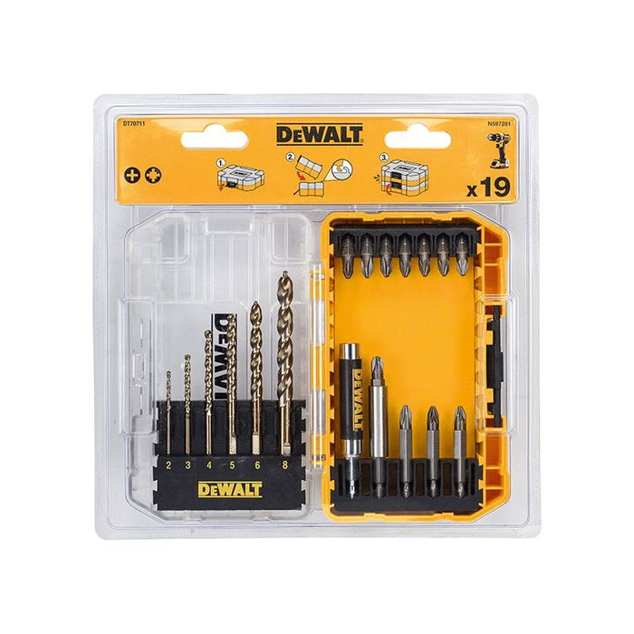 Dewalt Power Tools DT70711 Extreme 2 Metal Drill Drive Set, 19 Piece DeWALT Power Tools - Dynamic Drive