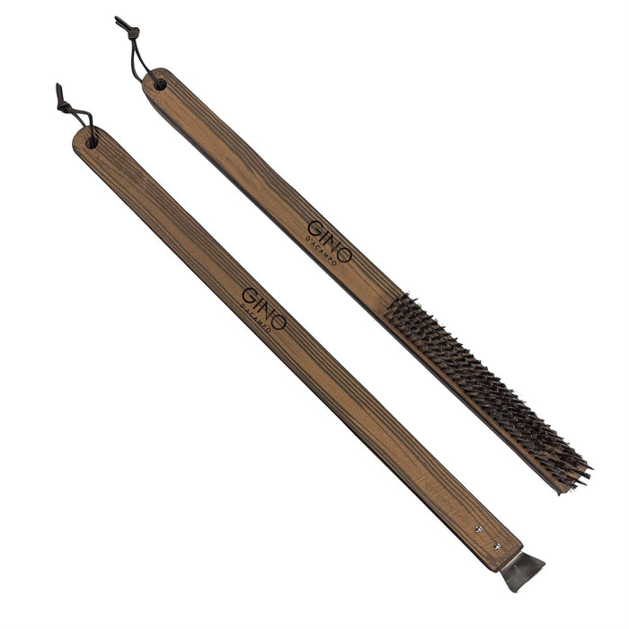 Gino Wooden Handle Wire Brush Gino - Dynamic Drive
