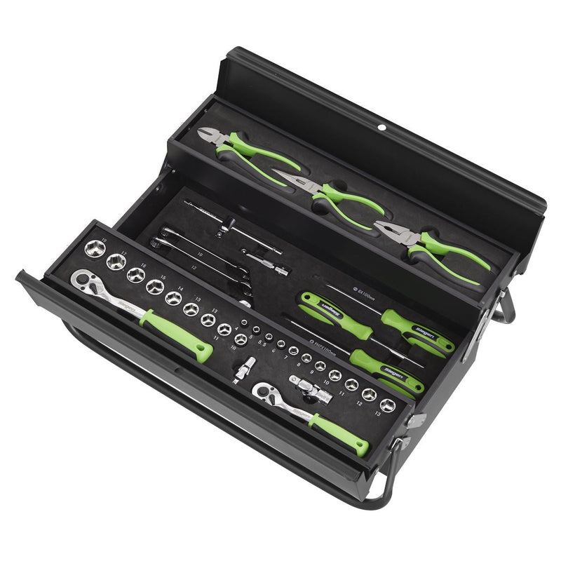 Sealey Cantilever Toolbox with Tool Kit 70pc S01215 Sealey - Dynamic Drive