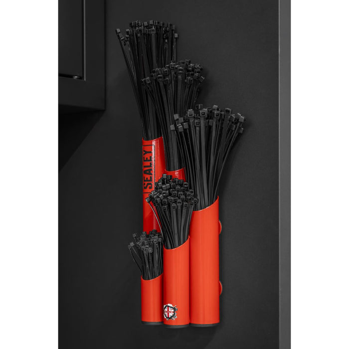 Sealey Large Magnetic Cable Tie Holder - Red APCTHRXL Sealey - Dynamic Drive